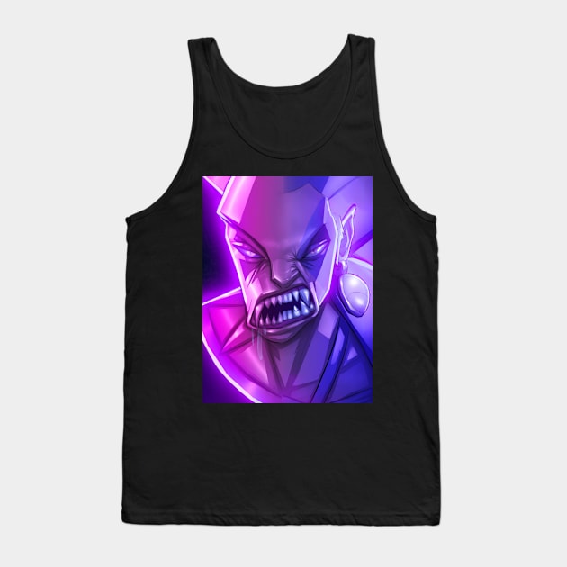 Muntu Warriors - Fang Inner Beast Collection Tank Top by Beckley Art